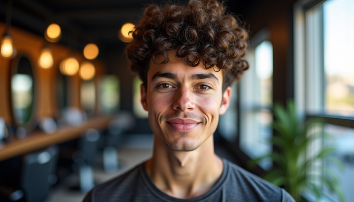 Taper cheveux bouclés homme : le fondu qui respecte la boucle, sans perdre le volume