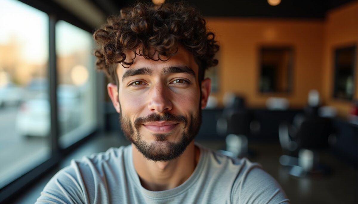 Coupe cheveux homme frisé et bouclé : choisir selon la densité sans se tromper