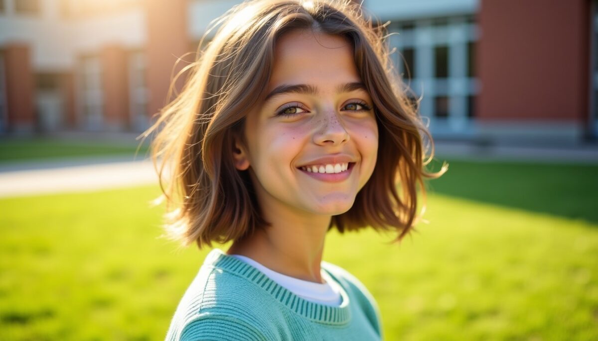 Coupe carré ado : le style parfait pour le collège, facile à entretenir et vraiment adapté